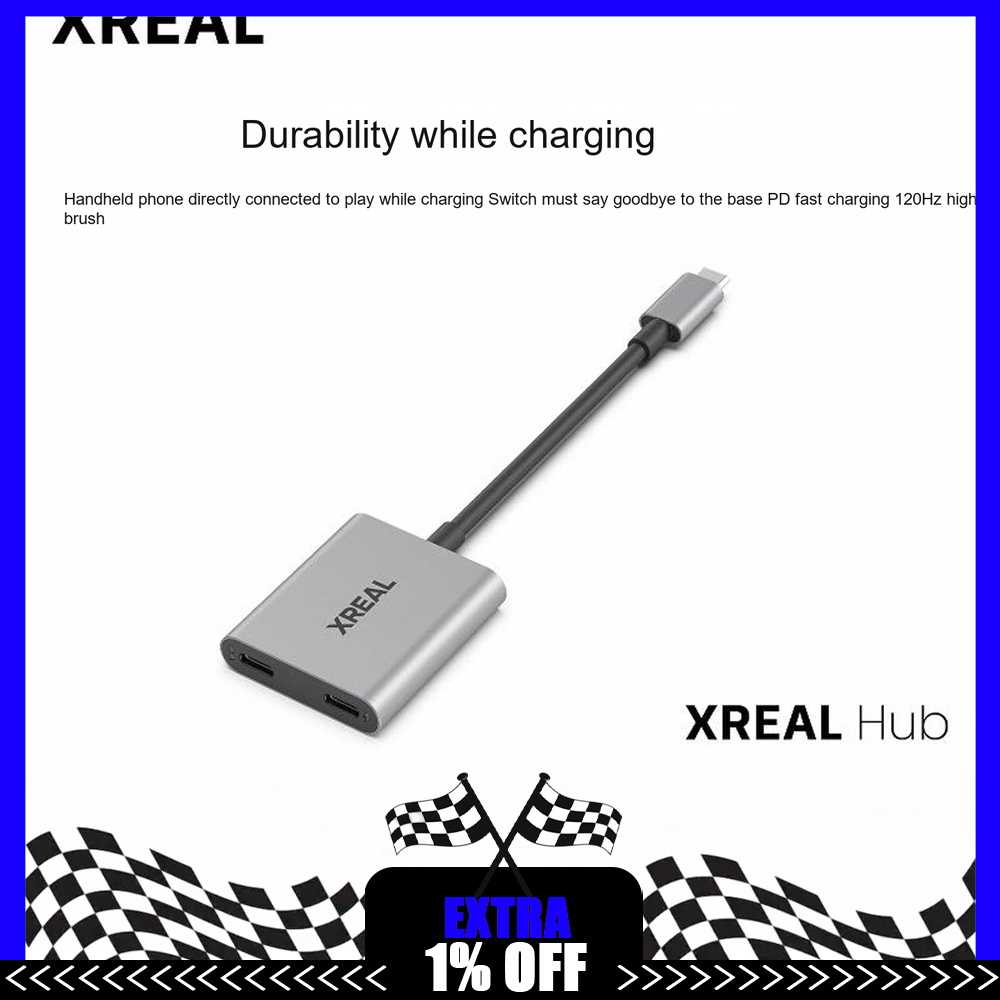 Gaming Console Rog Ally - Адаптер XREAL Hub с разъемом USB-C