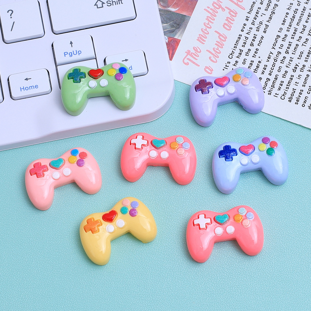 5 шт. цветных смоляных подвесо – обзор и цена Gaming Console Keychain