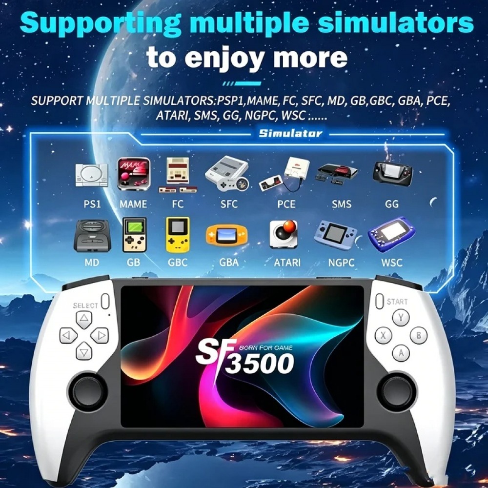 Портативная игровая консоль SF – обзор и цена Gaming Console Buttons